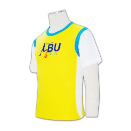 T217 長跑比賽TEE   tee恤批發 製作tee shirt  訂購t-shirt   設計T恤圖案 T恤製衣廠     黃色 T217 長跑比賽TEE   tee恤批發 製作tee shirt  訂購t-shirt   設計T恤圖案 T恤製衣廠     黃色
